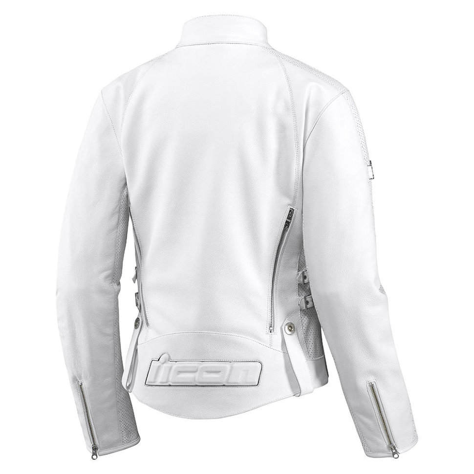 Icon Hella Leather куртка - белая (женская)