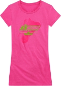 Icon Stant Up футболка (женская) - розовый
