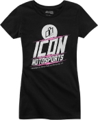 Icon Charged футболка (женская) - черный