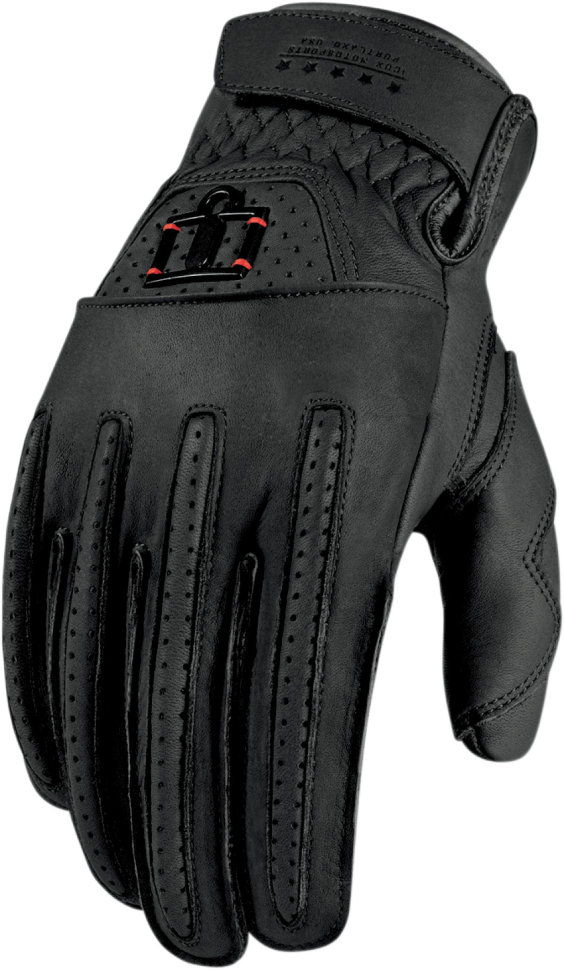 Icon 1000 Rimfire перчатки - черные