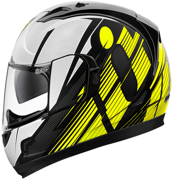 Icon Alliance Gt Primary шлем - белый/желтый