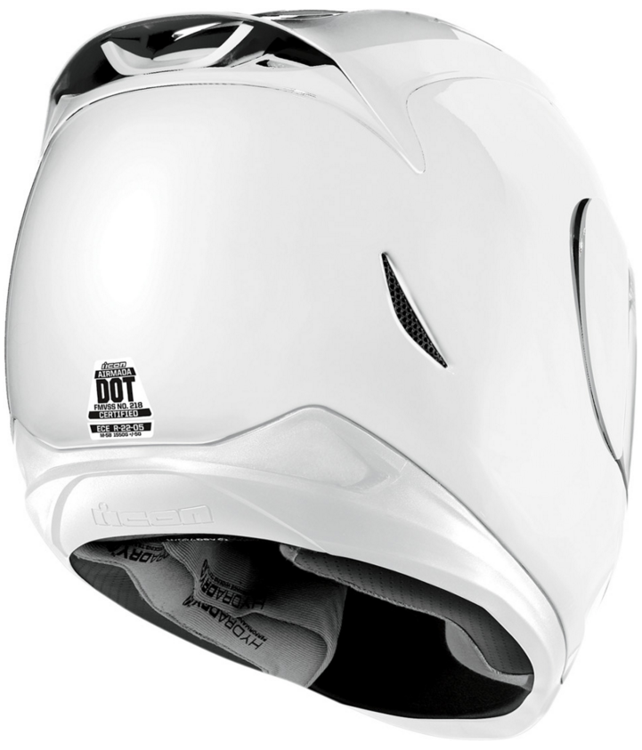 Icon Airmada Gloss шлем - белый
