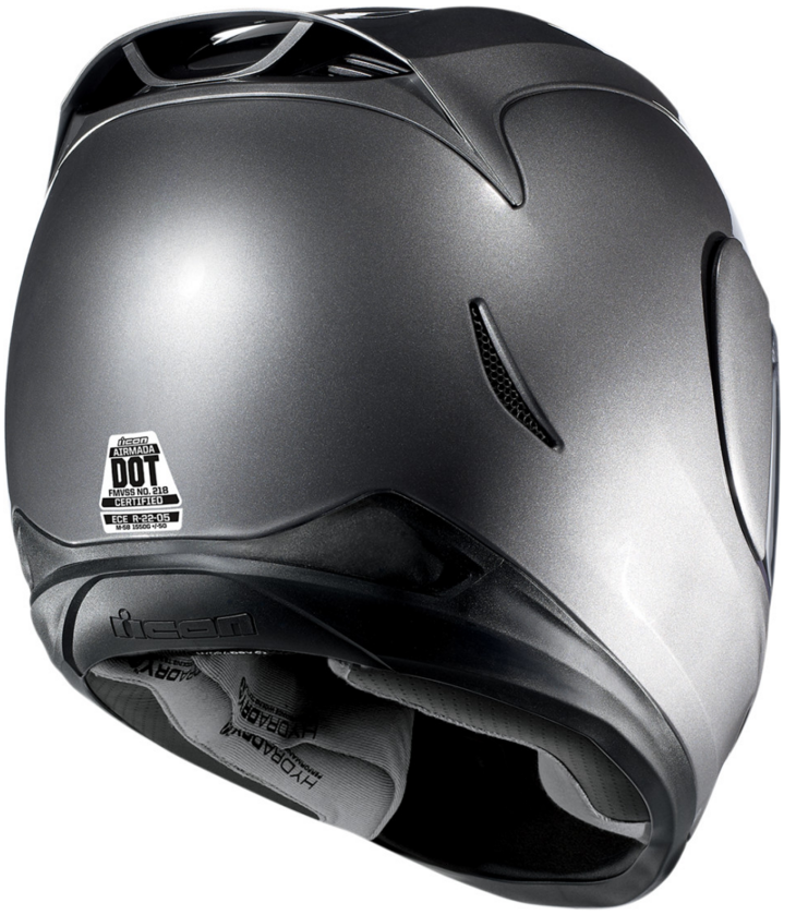 Icon Airmada Gloss шлем - серый