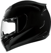 Icon Airmada Gloss шлем - черный