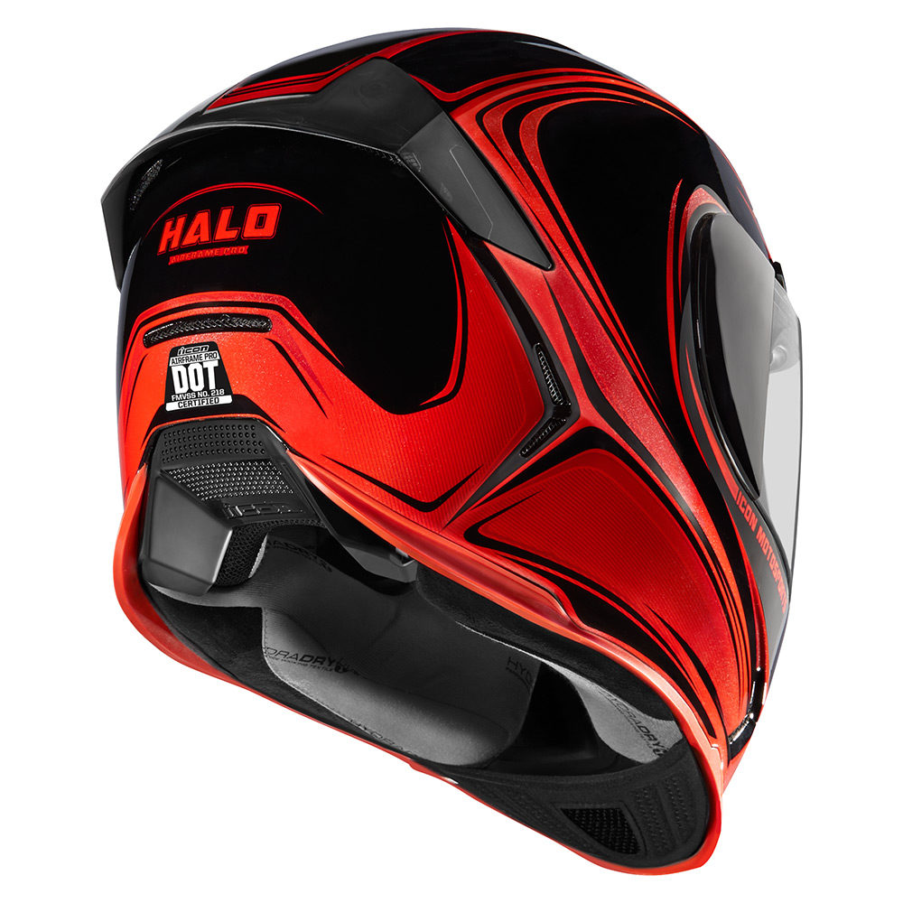Icon Airframe Pro Halo шлем - красный